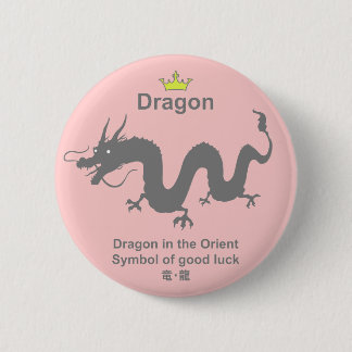 dragon Dragon 6 Cm Round Badge