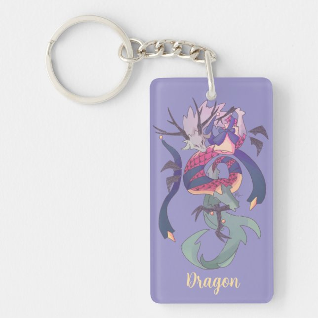 Dragon, dragon key ring (Front)
