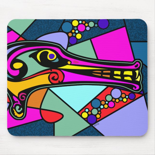 Dragon Duck Mouse Pad (Front)