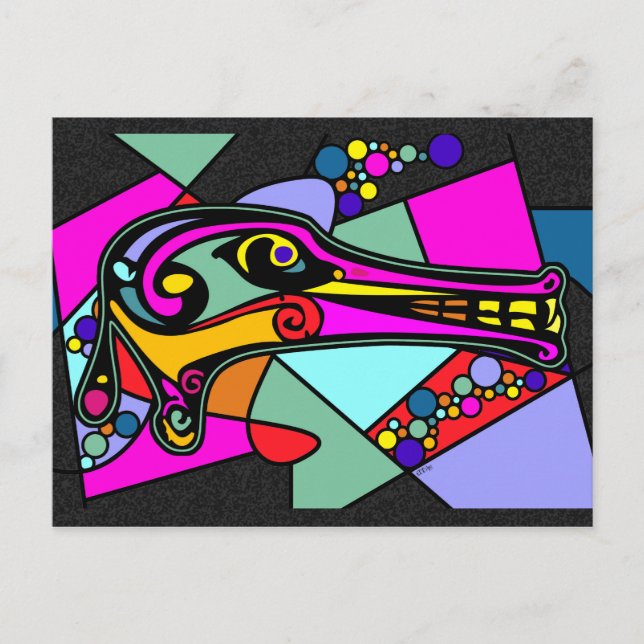 Dragon Duck Postcard (Front)