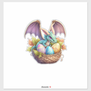 Dragon Easter Day Loves Collecting Easter Eggs Dra