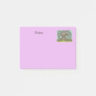 DRAGON EGGS, MEDIEVAL LAIR, FANTASY FOLK ART POST-IT NOTES