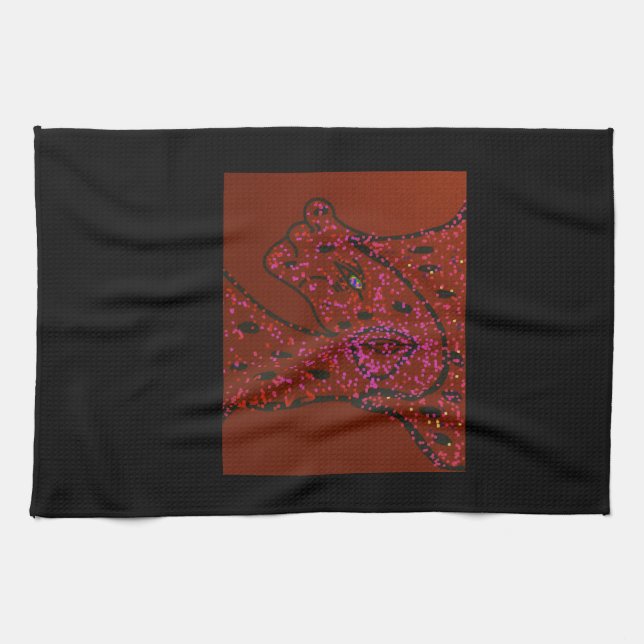 Dragon Emperor Kitchen Towel (Horizontal)