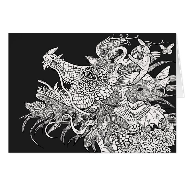 Dragon Enchantment Colour your Own (Front Horizontal)