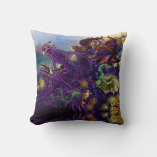 Dragon Enchantment  Cushion