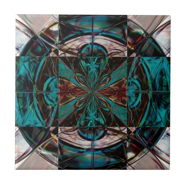 Dragon Eye II Ceramic Tile (Front)