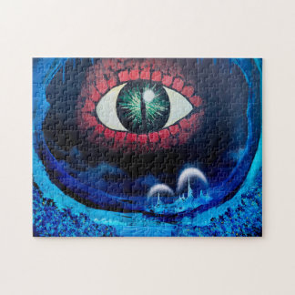 Dragon Eye Jigsaw Puzzle