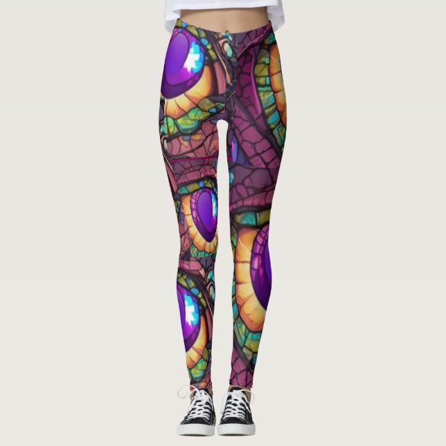 Dragon Eyes3 Leggings (Front)
