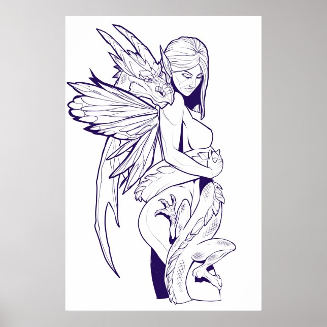 Dragon Fairy Poster (Front)