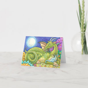 DRAGON FAMILY NEXT GENERATION WHIMSY FANTASY Blank Card