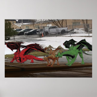 Dragon Family Poster