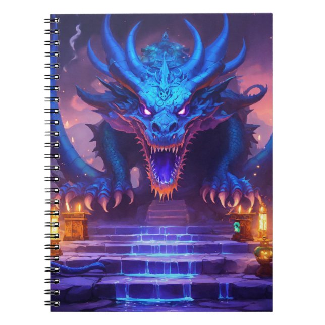 dragon Fanion Notebook  (Front)
