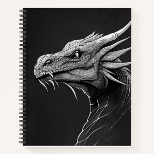 Dragon Fantasstic Wild Nature Animal Illustration Notebook