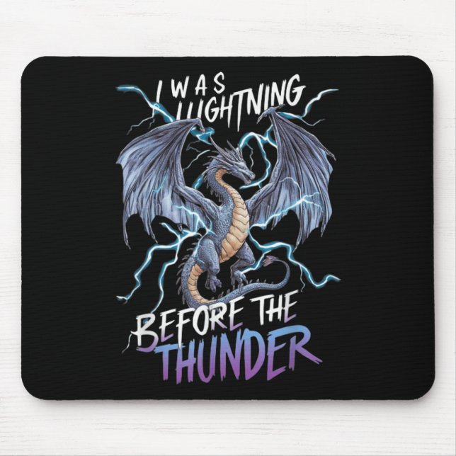 Dragon Fantasy Art Design  Mouse Pad (Front)