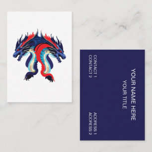 Dragon Fantasy Art Dragon Business Card