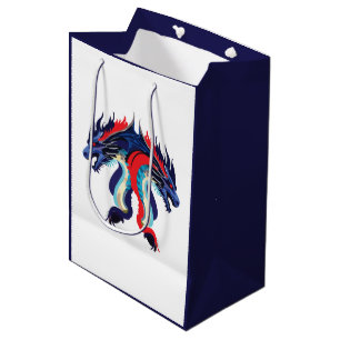 Dragon Fantasy Art Dragon Medium Gift Bag