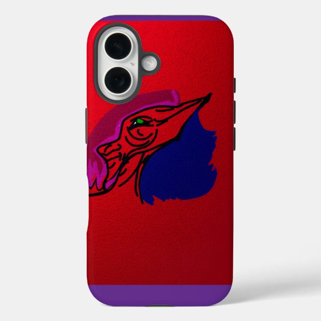 Dragon Fashionista Case-Mate iPhone Case (Back)