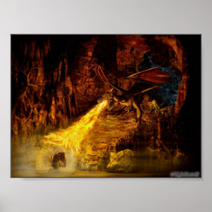 Dragon Fighter Poster