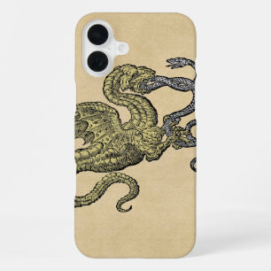 Dragon Fighting Snake iPhone Case
