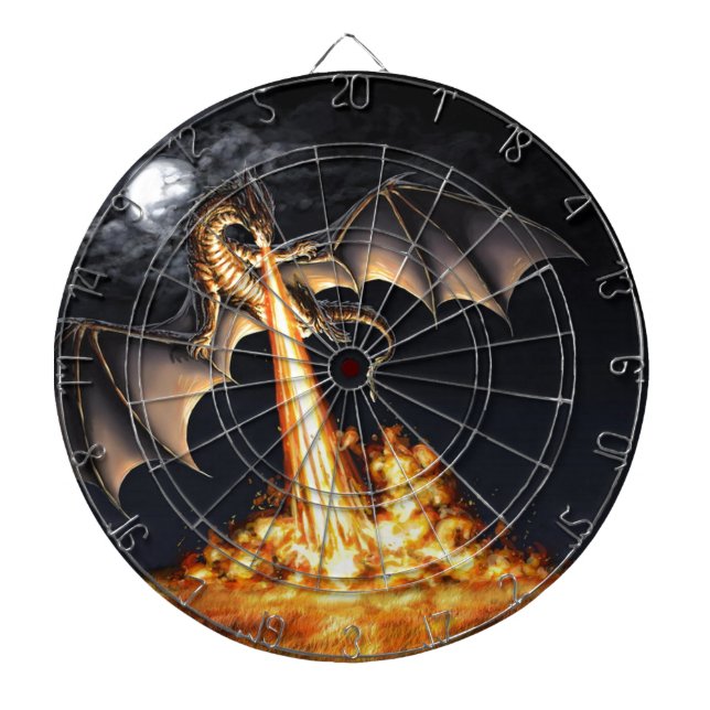 Dragon fire dartboard (Front)