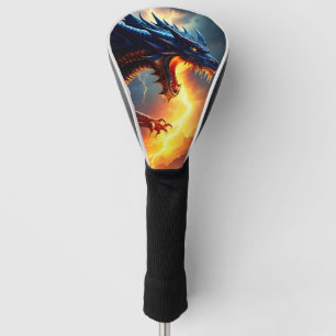 Dragon Fire Lightning Fight Two Golf Head Cover