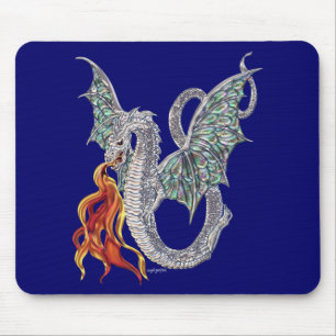 Dragon Fire Mouse Pad