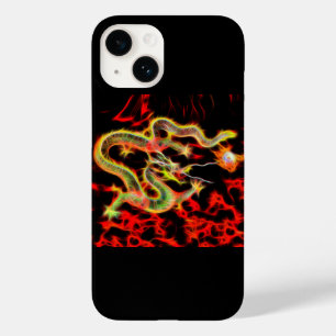 Dragon Fire on Lucky Energy Case-Mate iPhone 14 Case