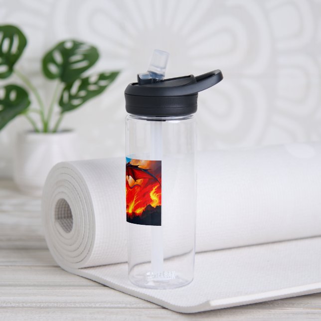 Dragon Fire Water Bottle (Yoga)