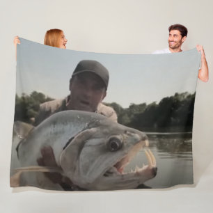 DRAGON FISH FLEECE BLANKET