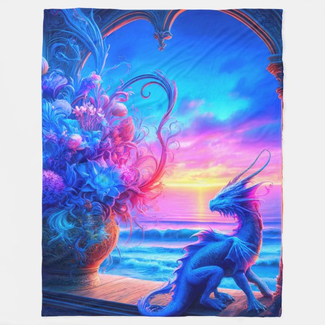 Dragon Fleece Blanket (Front)