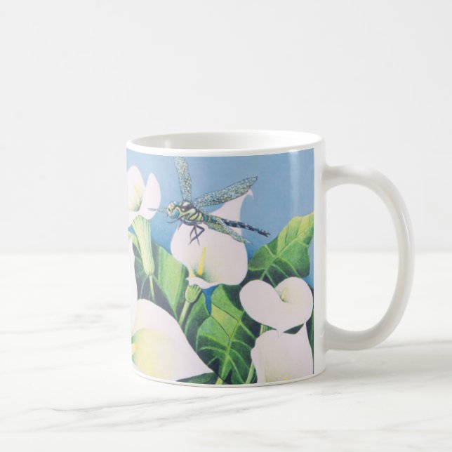 Dragon Flies Coffee Mug (Right)
