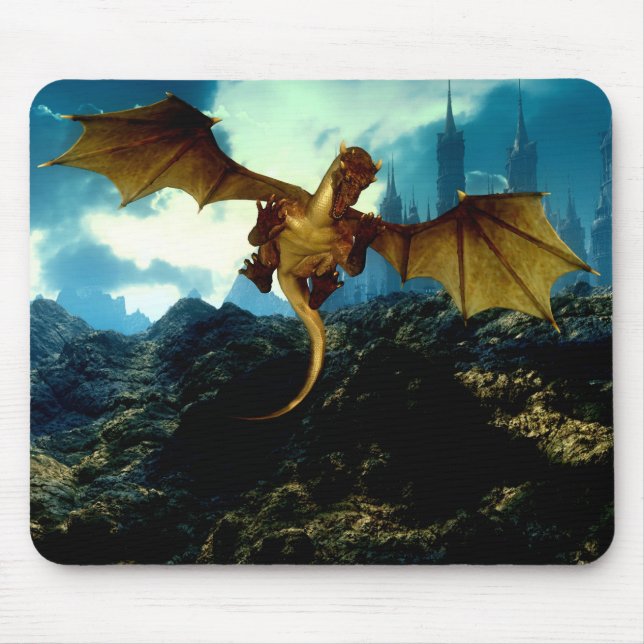 Dragon Flight Mouse Pad (Front)