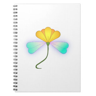 Dragon Flower Notebook