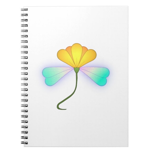 Dragon Flower Notebook (Front)