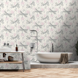 Dragon Fly Peel and Stick Wallpaper