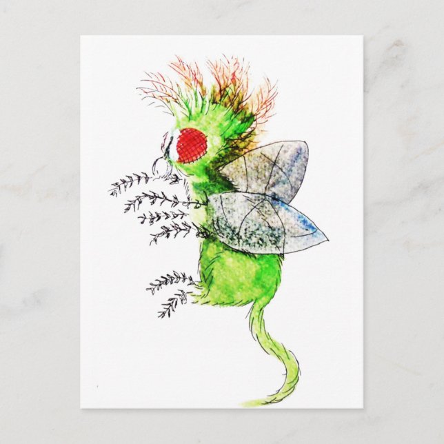 Dragon Fly Postcard (Front)