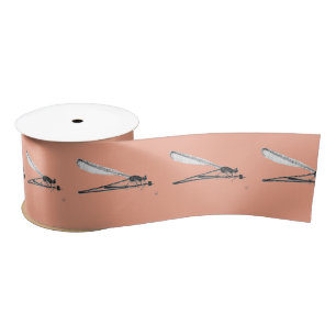 Dragon Fly Satin Ribbon