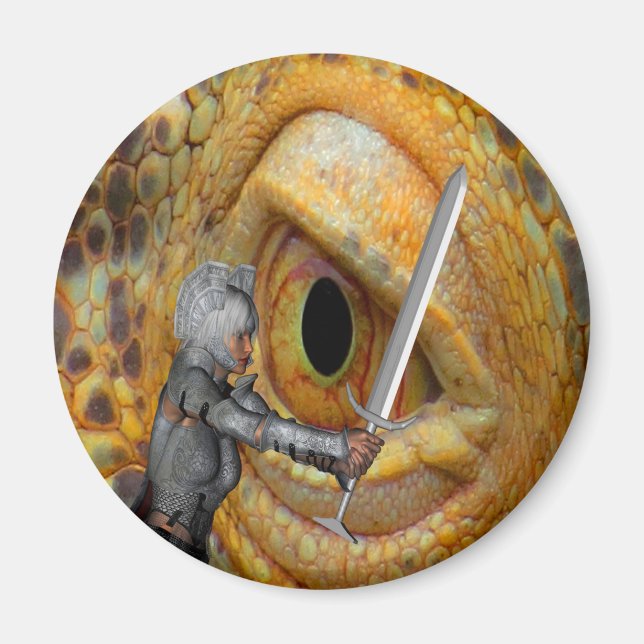 Dragon Folk tale Magnet (Front)