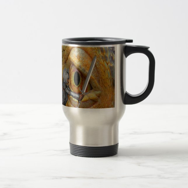 Dragon Folk tale Travel Mug (Right)
