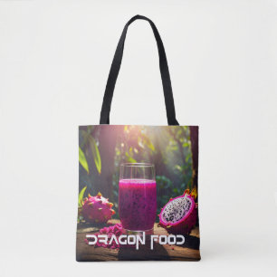 DRAGON FOOD - DRAGON FRUIT (Pitahaya) Tote Bag
