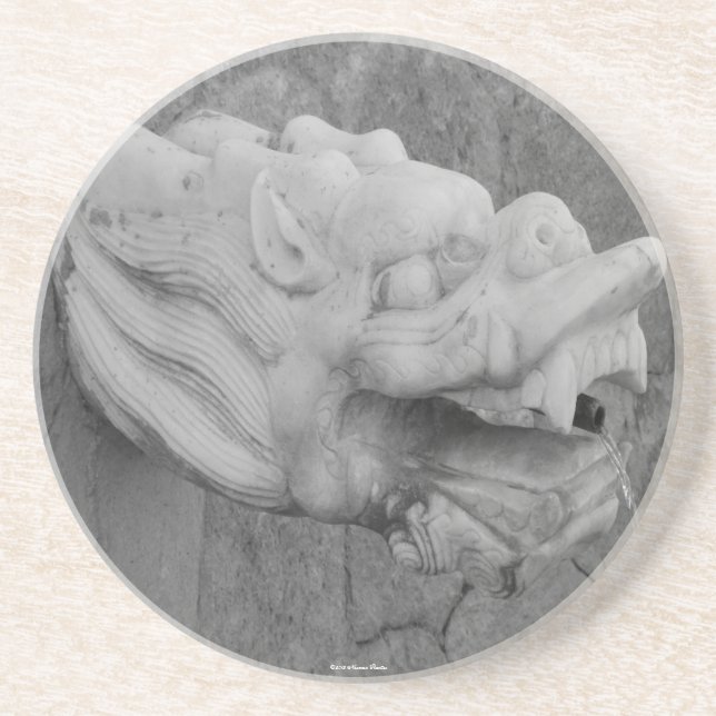 Dragon Fountain Coaster (Front)