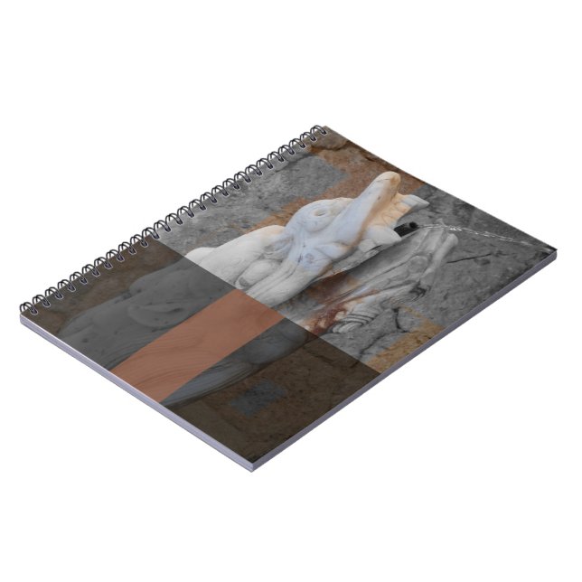 Dragon Fountain Notebook (Left Side)