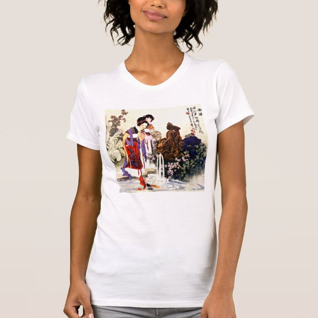 Dragon Fountain Women's Basic T-Shirt (Front)