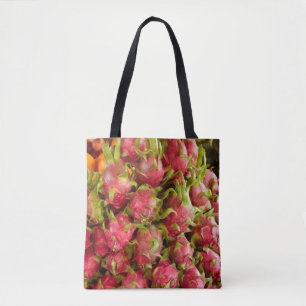 Dragon Fruit Can Duoc Market Tote Bag