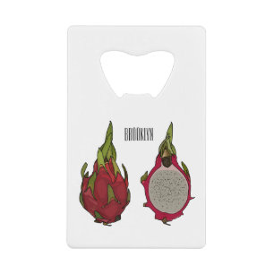 Dragon fruit cartoon illustration