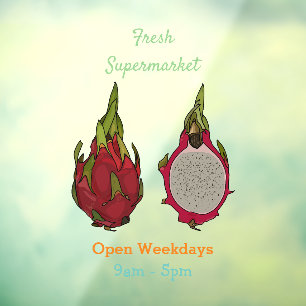 Dragon fruit cartoon illustration