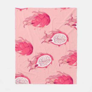 Dragon Fruit: High Detail Seamless Fleece Blanket