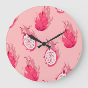Dragon Fruit: High Detail Seamless Large Clock
