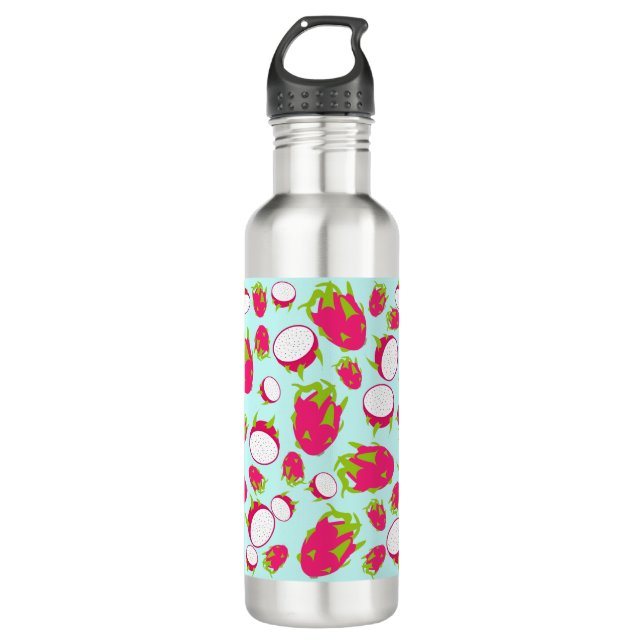 Dragon Fruit Pattern 710 Ml Water Bottle (Front)