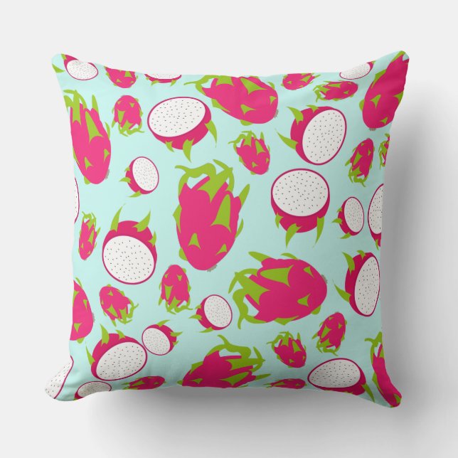 Dragon Fruit Pattern Cushion (Front)